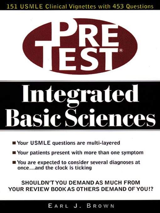 Title details for Integrated Basic Sciences by Earl J. Brown - Available